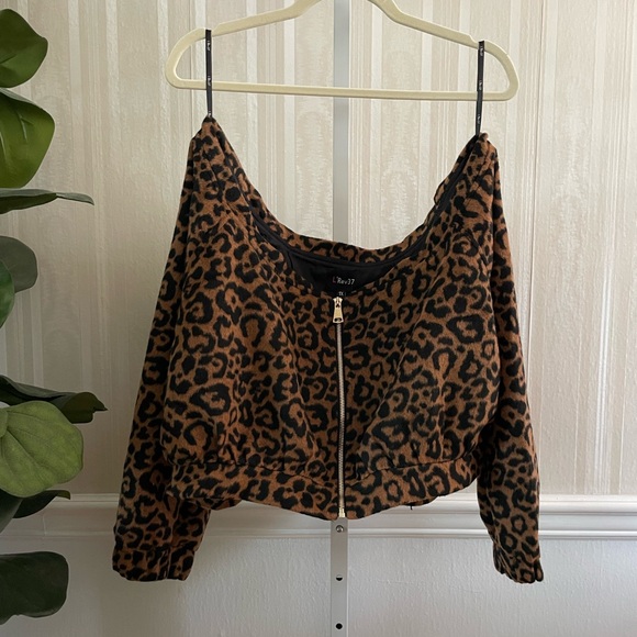 L'atiste L'Rev 37 Leopard Lux Cargo Wool Blend Matching Set - Picture 5 of 5